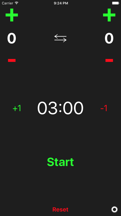 Fencing Score scoreboard and bout timer